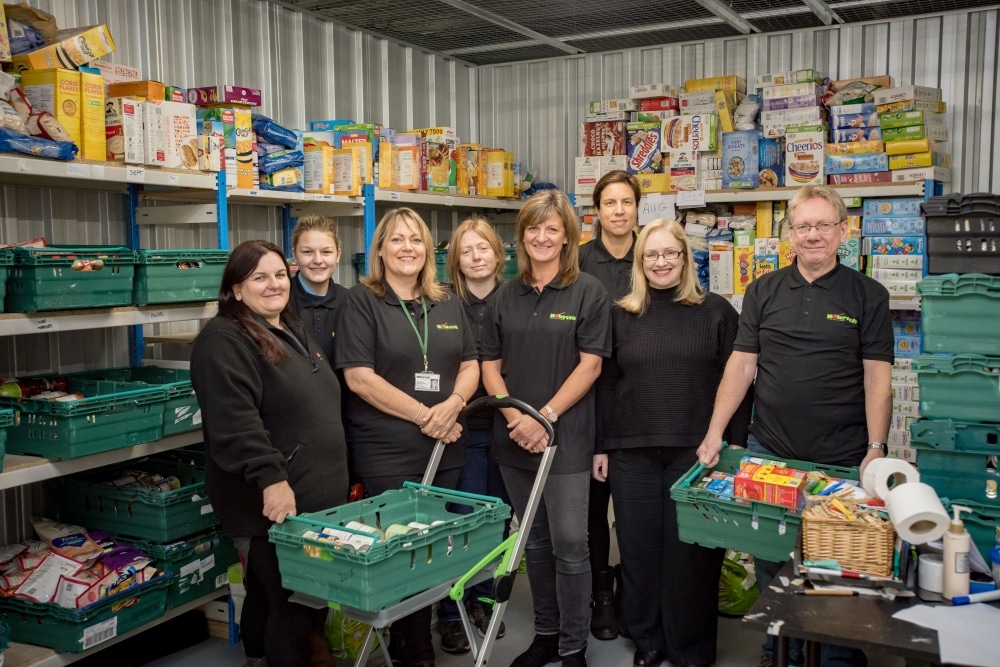 Busiest year so far for foodbank feeding hundreds of families